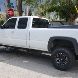 Lifted Chevy Silverado Work Truck 