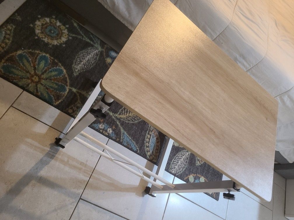 New Wooden Side Bed End Serving Table