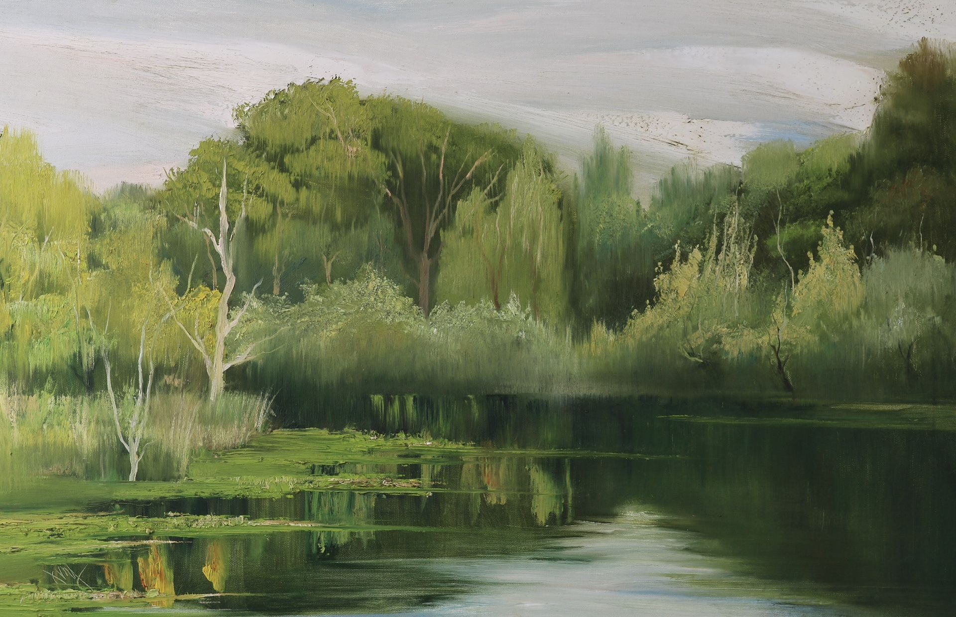 Painting. Canvas. Oil. 24/36 inch. IS NOT POSTER! Price $400