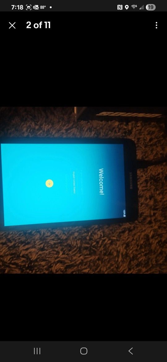 Samsung Galaxy Tab A6 7-Inch Tablet still works