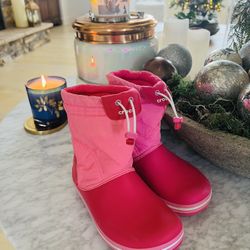 Crocs Boots For Little Girl Size 2