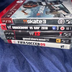5 Ps3 Games