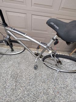 Silver Anza Bike