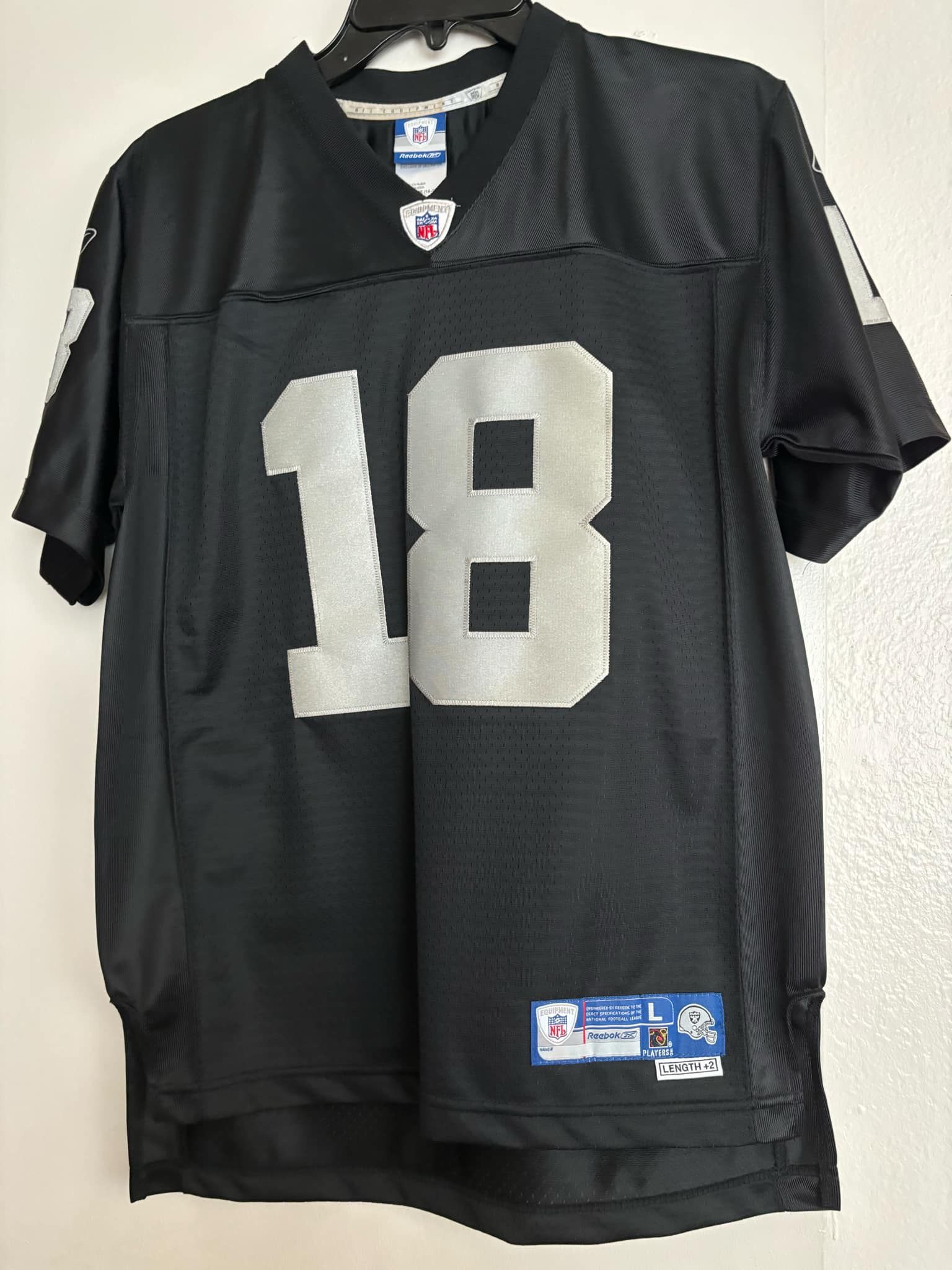 Raiders Moss Jersey
