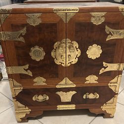 Unique Wooden Large jewelry Chest 