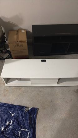 Floating TV stand