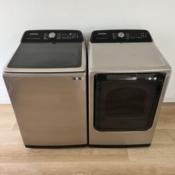 FREE DELIVERY 🚚 SAMSUNG Washer & ELECTRIC Dryer Full SET