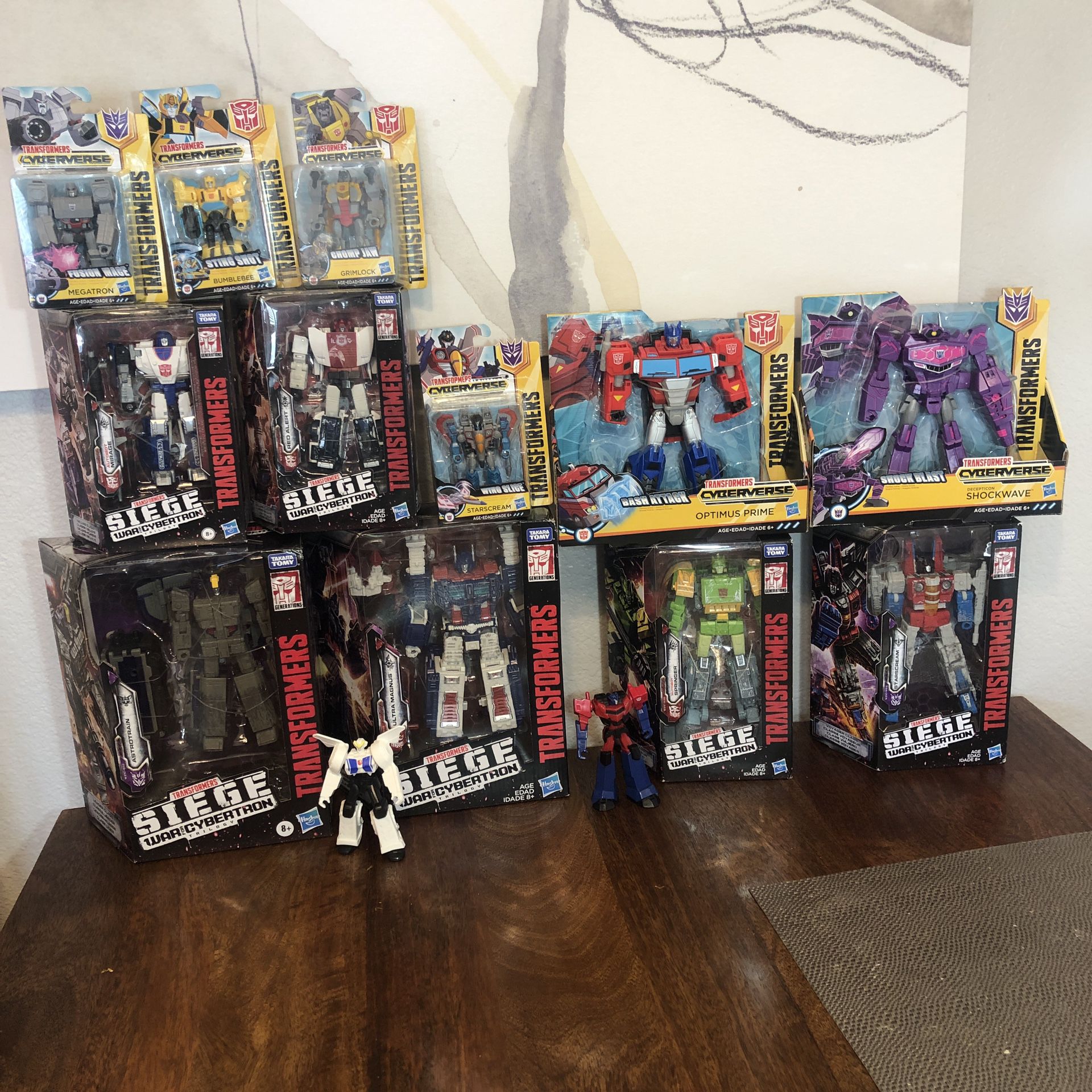 Transformers Toy bundle Takara Tomy Hasbro