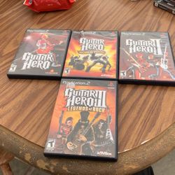 Guitar Hero Bundle For The Ps2 Console