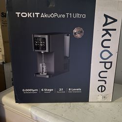 Tokit Akupure T1 Ultra  Gray/black Water Dispenser