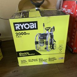 RYOBI 2000 PSI Electric Pressure Washer 