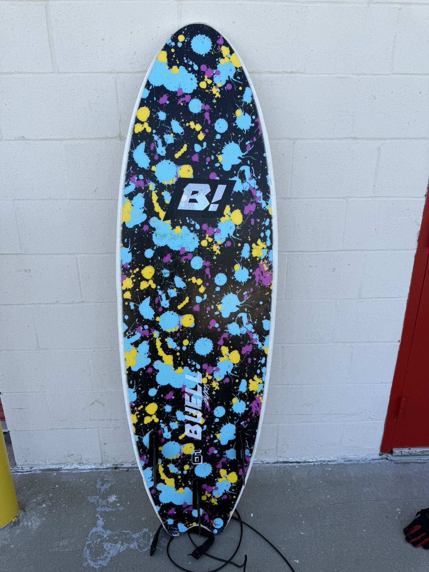 Buell Fish Foamy Soft Surfboard (6ft)