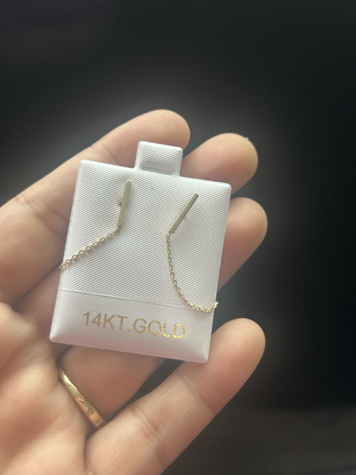 real 14k gold earrings