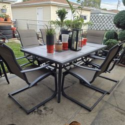 OUTDOOR DINING TABLE