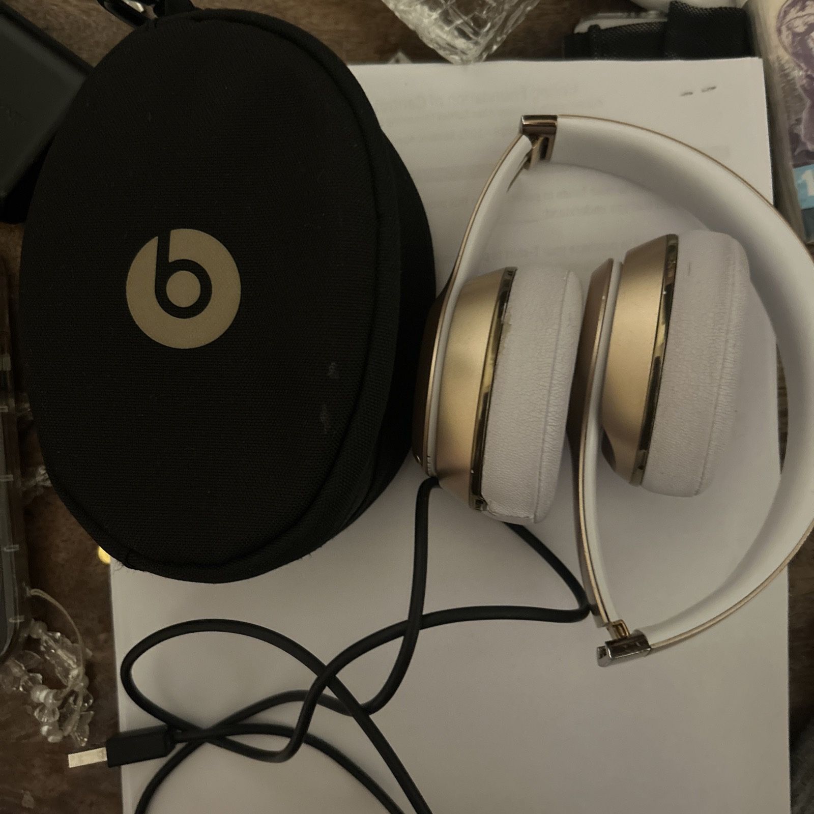Beats by Dr. Dre Beats Solo3 Wireless On-Ear Headphones - Gold