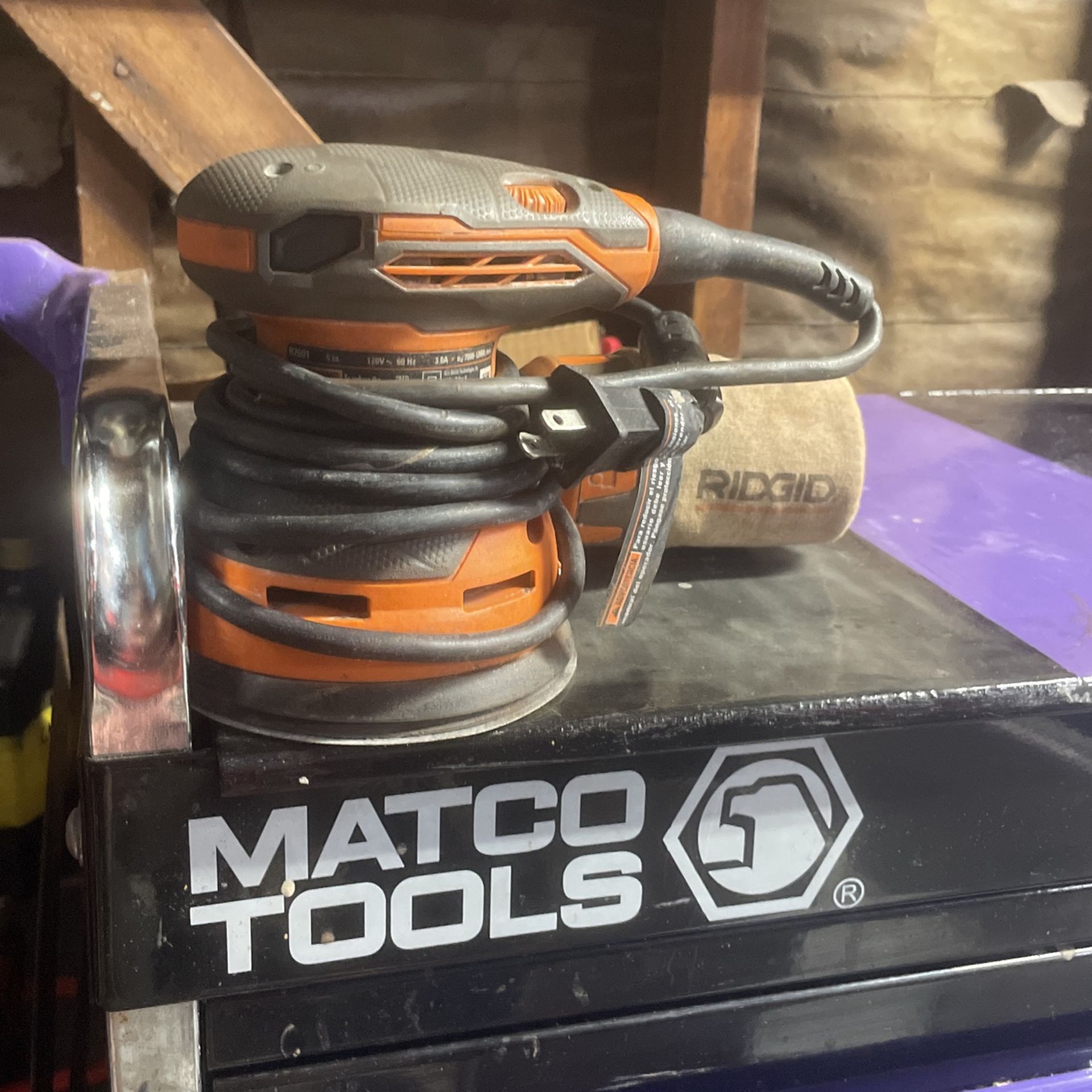 Ridgid 5” DA 