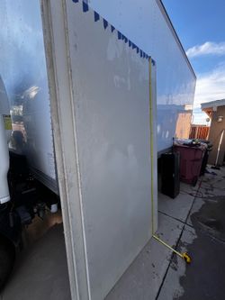 3 large Wood closet doors