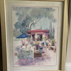 Vintage 1992 Lithograph