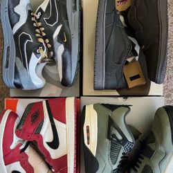 Jordan Travis Scott Undefeated Airmax Size 13