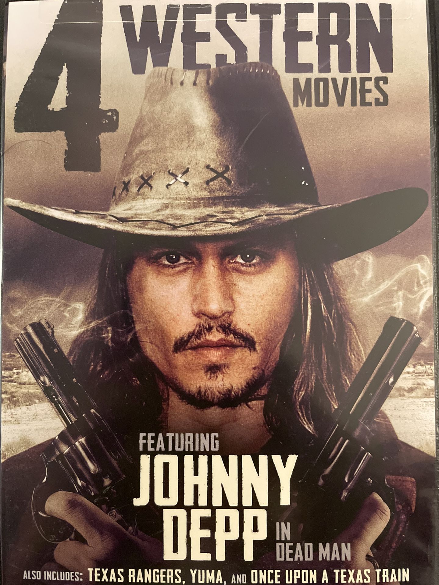 JOHNNY DEPP 4 Western Movies (DVD)