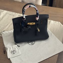 Birkin 30 Black Togo