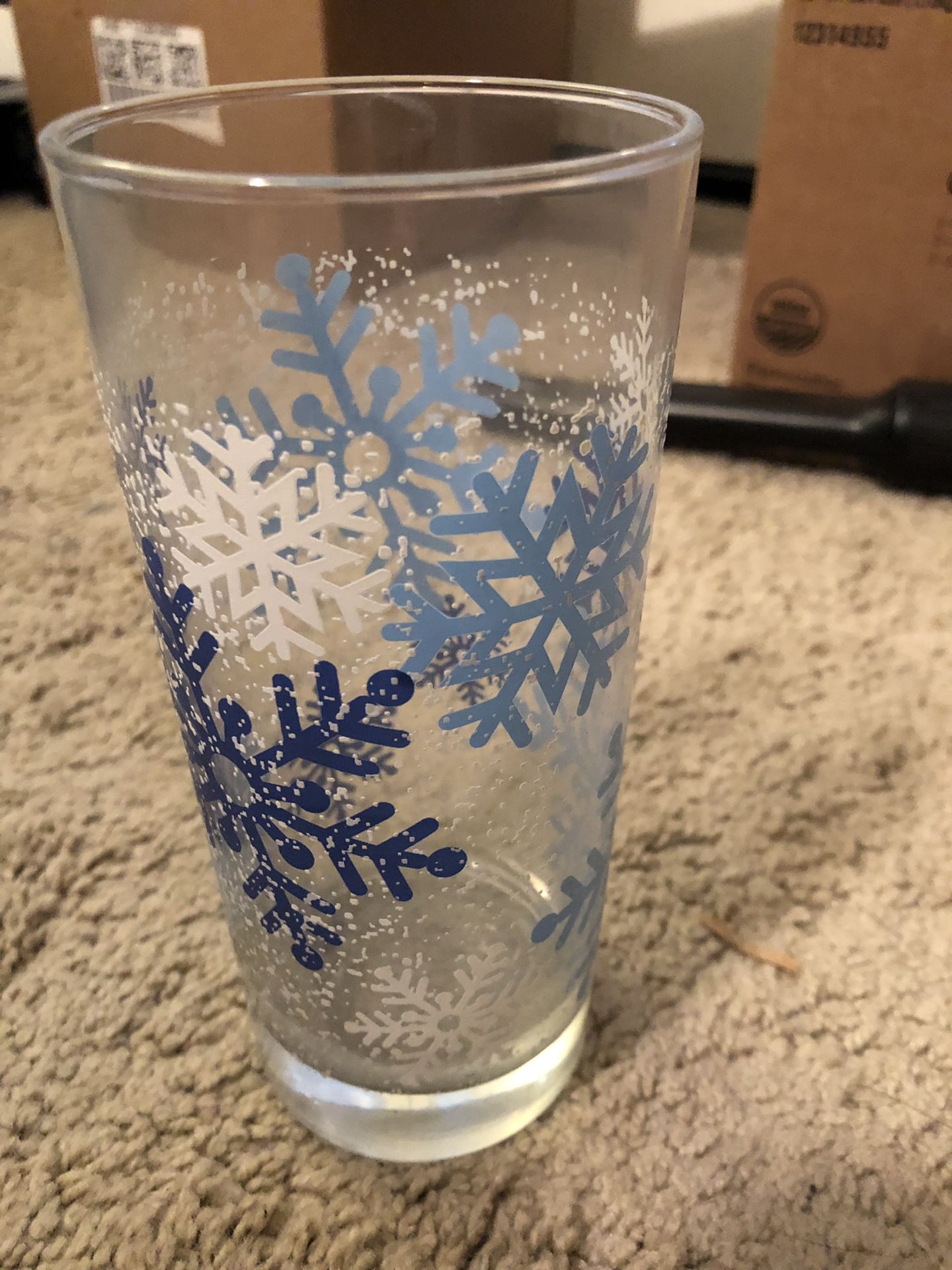 Winter / Snowflake Glassware
