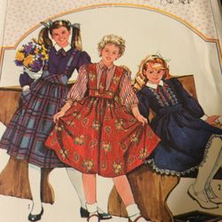 Vintage Simplicity 7627 Cinderella Dress Sizes 7 Pre Owned