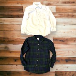 Boys 6/7 Dress Shirts Button Down 