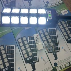 brand new 800 watt solar light $25 each or 2x45