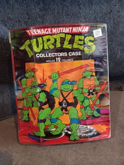 Vintage from 1988 Ninja turtle first wave figure case