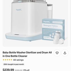 Baby Bottle Washer Sterilizer and Dryer All in One Bottle Cleaner