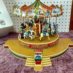 ● Mr. Christmas Collectibles- Holiday Around The Carousel