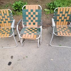 Vintage Patio Chairs 