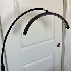 Half moon LED lamp