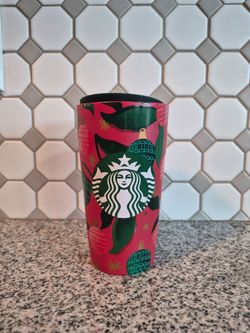 Collectible Starbucks 2019 Limited Edition Christmas Holiday Ceramic Travel Tumbler 12oz