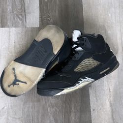 Jordan 5 Black Metallic Size 10 