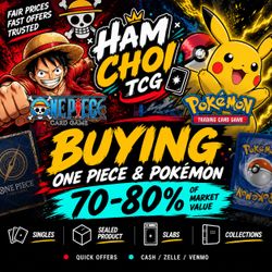 BUYING ONE PIECE AND POKEMON