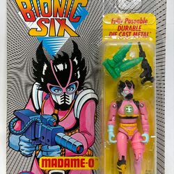 Bionic 6 Action Figure Madam O MOC Vintage 80's Sealed Unpunched