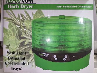 Herbs now dryer