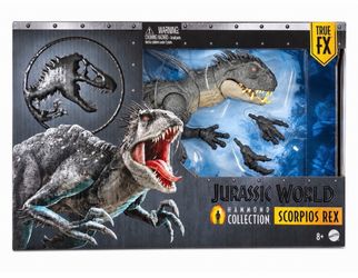 Mattel Jurassic World Hammond Collection Scorpius Rex Action Figure New In Hand