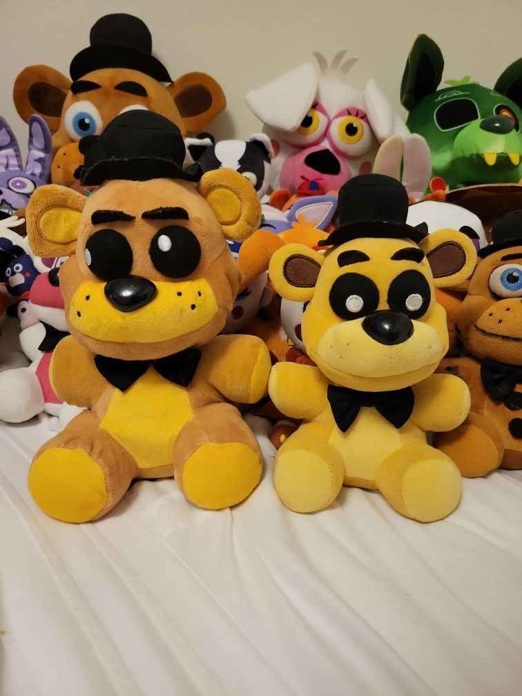 Five Nights At Freddy's,Golden Freddy, Bootleg Plush (READ DESCRIPTION )