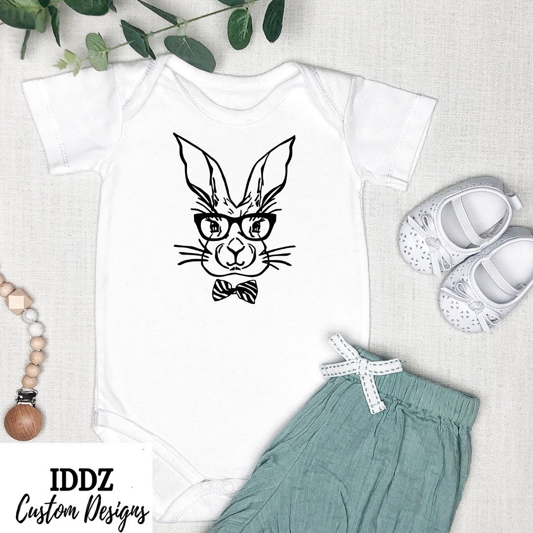 Smart Easter Bunny Infant Bodysuit