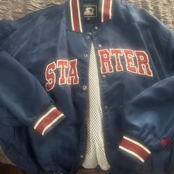 Vintage Starter Bomber Jacket Size XL