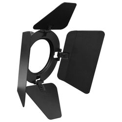 Odyssey LSPAR16BDB Black Barn Door for Par 16 Light Fixtures