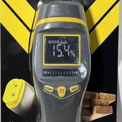 General Tools Pin Type Digital Moisture Meter for Water Damage and Mold Prevention