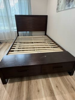 Queen bed frame