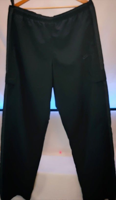Vintage Nike Windbreaker Track Pants Men’s Large Black