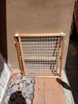 DOG FENCE GATE