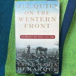 All Quiet On The Western Front Novel 