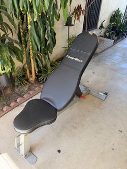 Powerblock weight bench